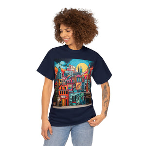 BOHEMAN CITY ART WORK T-SHIRT