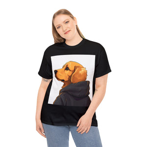 DOG W HOODIE T-SHIRT