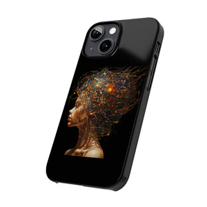 ABSTRACT HUMAN MIND iPhone Cases