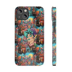 Boheman City Art Work iPhone Cases