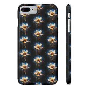 Pixelated Data Flower - iPhone Cases