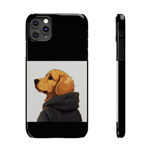 SWAGGY DOG WITH HOODIE iPhone Cases