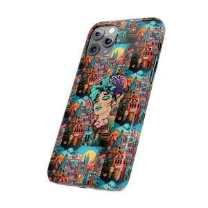 Boheman City Art Work iPhone Cases