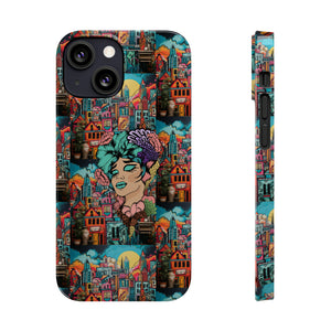 Boheman City Art Work iPhone Cases