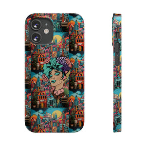 Boheman City Art Work iPhone Cases