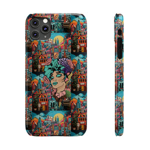 Boheman City Art Work iPhone Cases