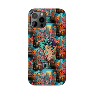 Boheman City Art Work iPhone Cases