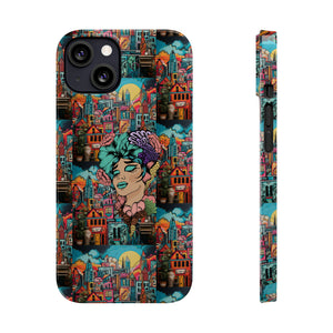 Boheman City Art Work iPhone Cases