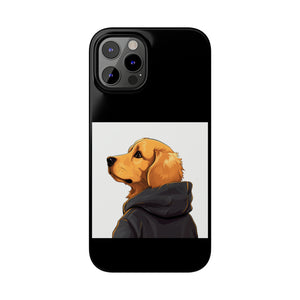 SWAGGY DOG WITH HOODIE iPhone Cases